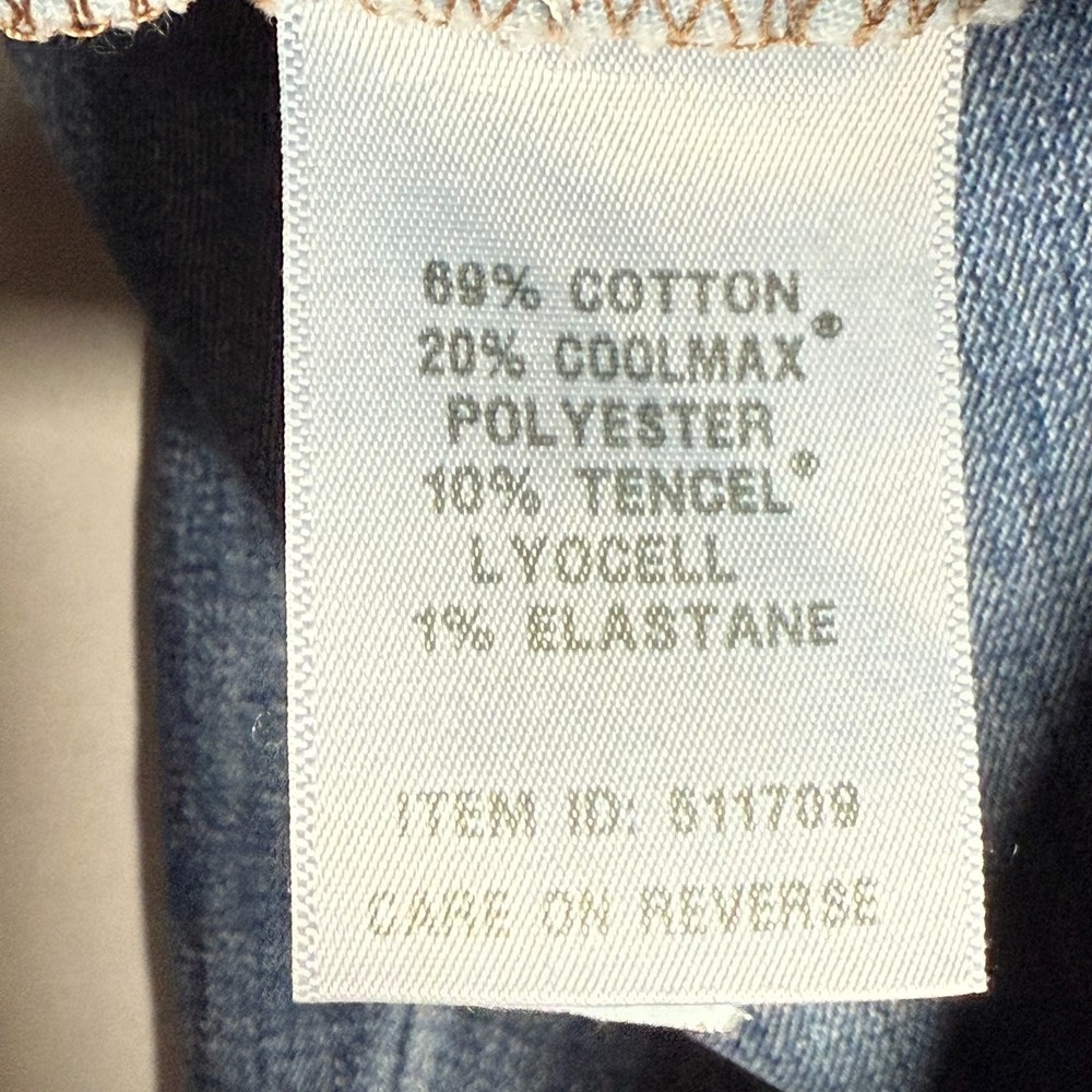 L. L. Bean‎ Beanflex Skinny Leg Favorite Fit Women's Jeans 10P 31x28" Pull Up - Picture 5 of 9
